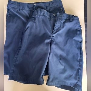 Back to School 2 (two) Land’s End Activewear chino shorts sz 12